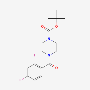 t-Butyl 4-(2,4-difluorobenzoyl)piperazine-1-carboxylate
