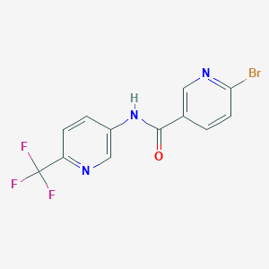 6-Bromo-N-(6-trifluoromethyl-pyridin-3-yl)-nicotinamide
