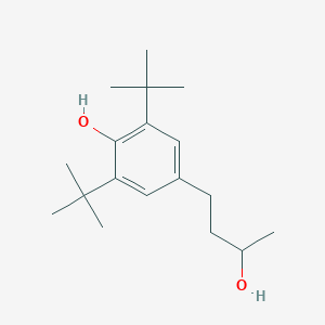 molecular formula C18H30O2 B8294174 4-(3,5-Di-t-butyl-4-hydroxyphenyl) butane-2-ol 