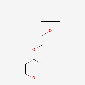 4-(2-Tert-butoxyethoxy)tetrahydropyran