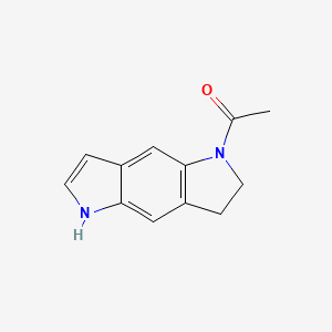 1-Acetyl-1,2,3,5-tetrahydropyrrolo[2,3-f]indole