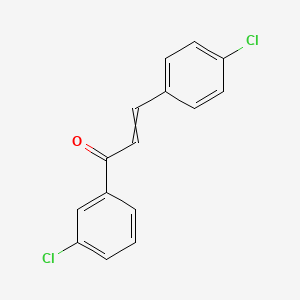 1-(3-Chlorophenyl)-3-(4-chlorophenyl)prop-2-en-1-one