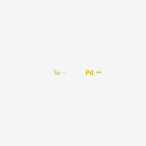 molecular formula PdSe B082948 Palladium selenide (PdSe) CAS No. 12137-76-7