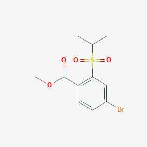 Methyl 4-bromo-2-(isopropylsulfonyl)benzoate