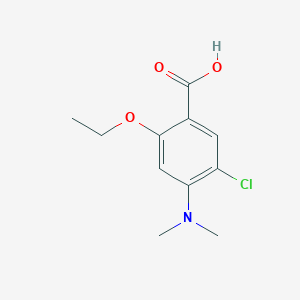 5-Chloro-4-dimethylamino-2-ethoxybenzoic acid