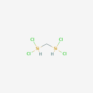 molecular formula CH4Cl4Si2 B8295798 Bisdichlorosilylmethane 