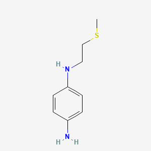 4-[beta-(Methylthio)ethylamino]aniline