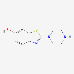 2-Piperazin-1-yl-benzothiazol-6-ol