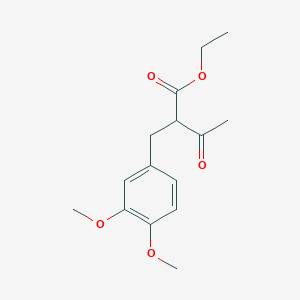 Ethyl alpha-(3,4-dimethoxybenzyl)acetoacetate