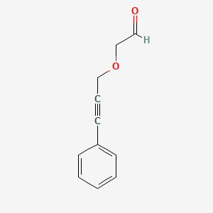 (3-Phenyl-2-propynyloxy)ethanal