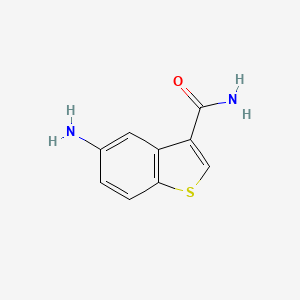 5-Amino-benzo[b]thiophene-3-carboxylic acid-amide