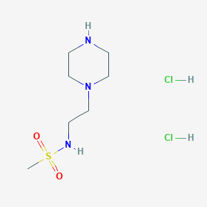 N-(2-piperazin-1-yl-ethyl)-methanesulfonamide dihydrochloride