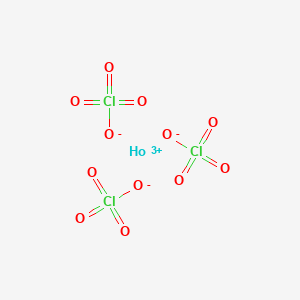 molecular formula Cl3H12HoO18 B082962 Holmium(3+) perchlorate CAS No. 14017-54-0