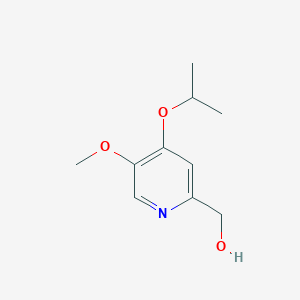 2-Hydroxymethyl-4-isopropoxy-5-methoxypyridine