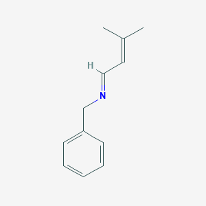 Benzyl-(3-methyl-but-2-enylidene)amine