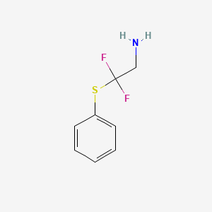 2,2-Difluoro-2-(phenylthio)ethanamine