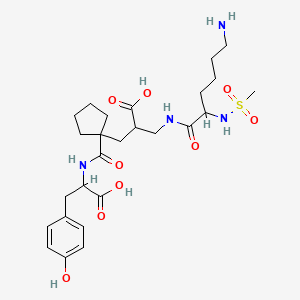 molecular formula C26H40N4O9S B8296354 Sampatrilat 