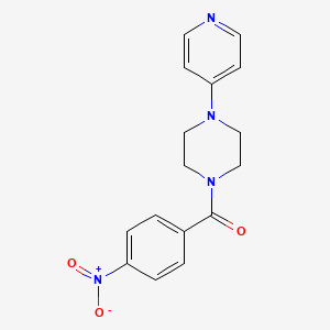 1-(4Pyridyl)-4-(4-nitrobenzoyl)piperazine