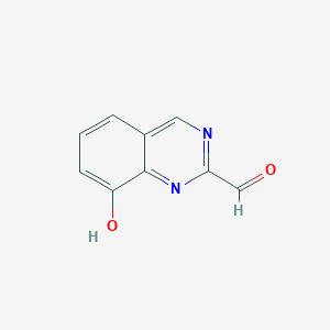 8-Hydroxy-quinazoline-2-carboxaldehyde