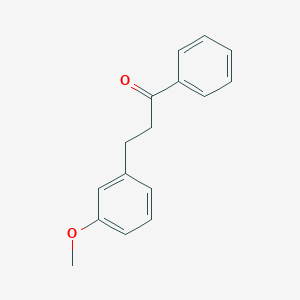molecular formula C16H16O2 B082964 3-(3-Methoxyphenyl)propiophenone CAS No. 15101-68-5