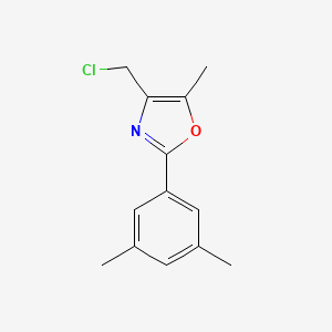 4-Chloromethyl-2-(3,5-dimethyl-phenyl)-5-methyl-oxazole