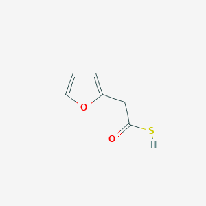 molecular formula C6H6O2S B8296683 Furylthioacetic acid 