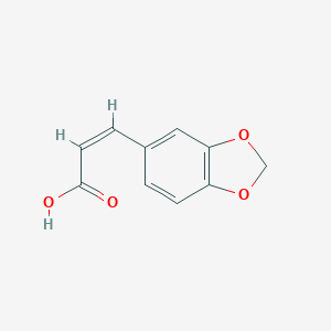 molecular formula C10H8O4 B008297 3,4-Methylenedioxycinnamic acid CAS No. 2373-80-0