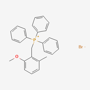 [(2-Methoxy-6-methylphenyl)methyl](triphenyl)phosphanium bromide