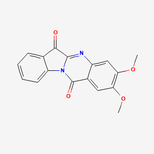 2,3-Dimethoxyindolo[2,1-b]quinazoline-6,12-dione