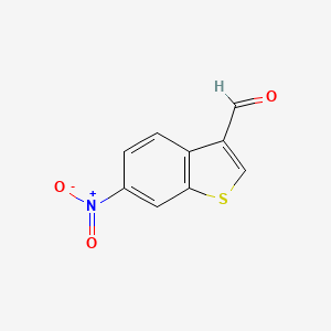 6-Nitrobenzo[b]thiophene-3-carboxaldehyde