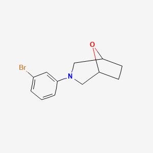 3-(3-Bromophenyl)-8-oxa-3-azabicyclo[3.2.1]octane