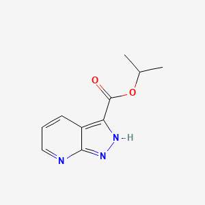 isopropyl 1H-pyrazolo[3,4-b]pyridine-3-carboxylate