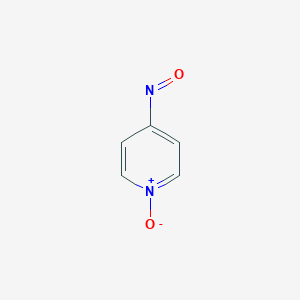 molecular formula C5H4N2O2 B082973 4-Nitrosopyridine 1-oxide CAS No. 13673-29-5