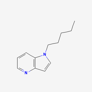1-pentyl-1H-pyrrolo[3,2-b]pyridine