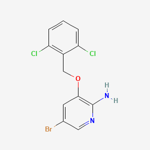 5-Bromo-3-(2,6-dichloro-benzyloxy)-pyridin-2-ylamine