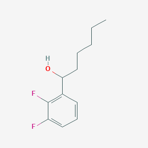 (2,3-Difluorophenyl)hexan-1-ol