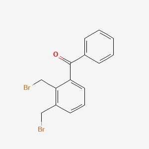 1-Benzoyl-2,3-bis(bromomethyl)benzene
