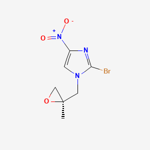 (R)-2-bromo-4-nitro-1-(2-methyl-2-oxiranylmethyl)imidazole