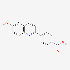 4-(6-Hydroxyquinolin-2-yl)benzoic acid