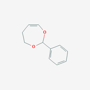 molecular formula C11H12O2 B8297870 2-Phenyl-4,5-dihydro-1,3-dioxepine 