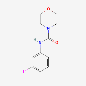 molecular formula C11H13IN2O2 B8297922 N-(3-iodophenyl)morpholine-4-carboxamide 