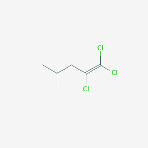 molecular formula C6H9Cl3 B008298 1,1,2-Trichloro-4-methyl-1-pentene CAS No. 108562-63-6
