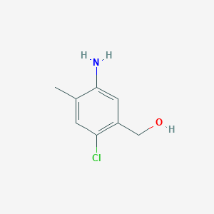 (5-Amino-2-chloro-4-methylphenyl)methanol