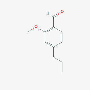 2-Methoxy-4-propylbenzaldehyde