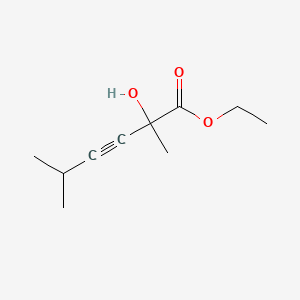 Ethyl 2-hydroxy-2,5-dimethyl-3-hexynoate