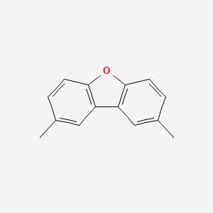 molecular formula C14H12O B8298867 2,8-Dimethyldibenzofuran 