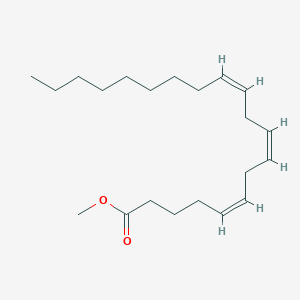 molecular formula C21H36O2 B082989 cis-5,8,11-Eicosatrienoic acid methyl ester CAS No. 14602-39-2