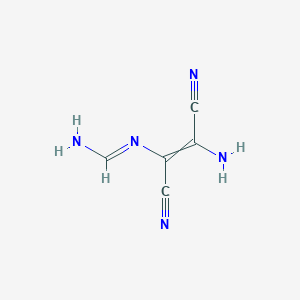 (Z)-N-(2-Amino-1,2-dicyanovinyl)formimidamide