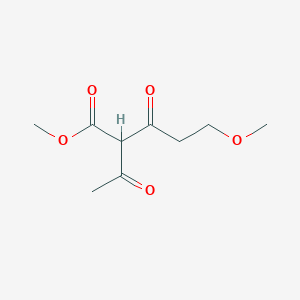 2-Acetyl-5-methoxy-3-oxo-pentanoic acid methyl ester