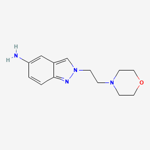 2-[2-(Morpholin-4-yl)ethyl]-2H-indazol-5-amine
